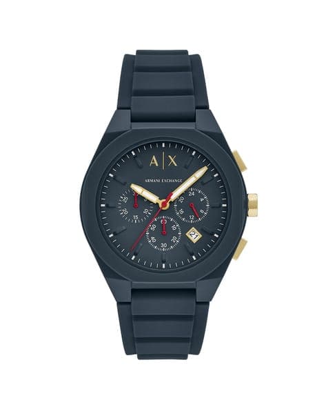 Men Water-Resistant Chronograph Watch-AX4168