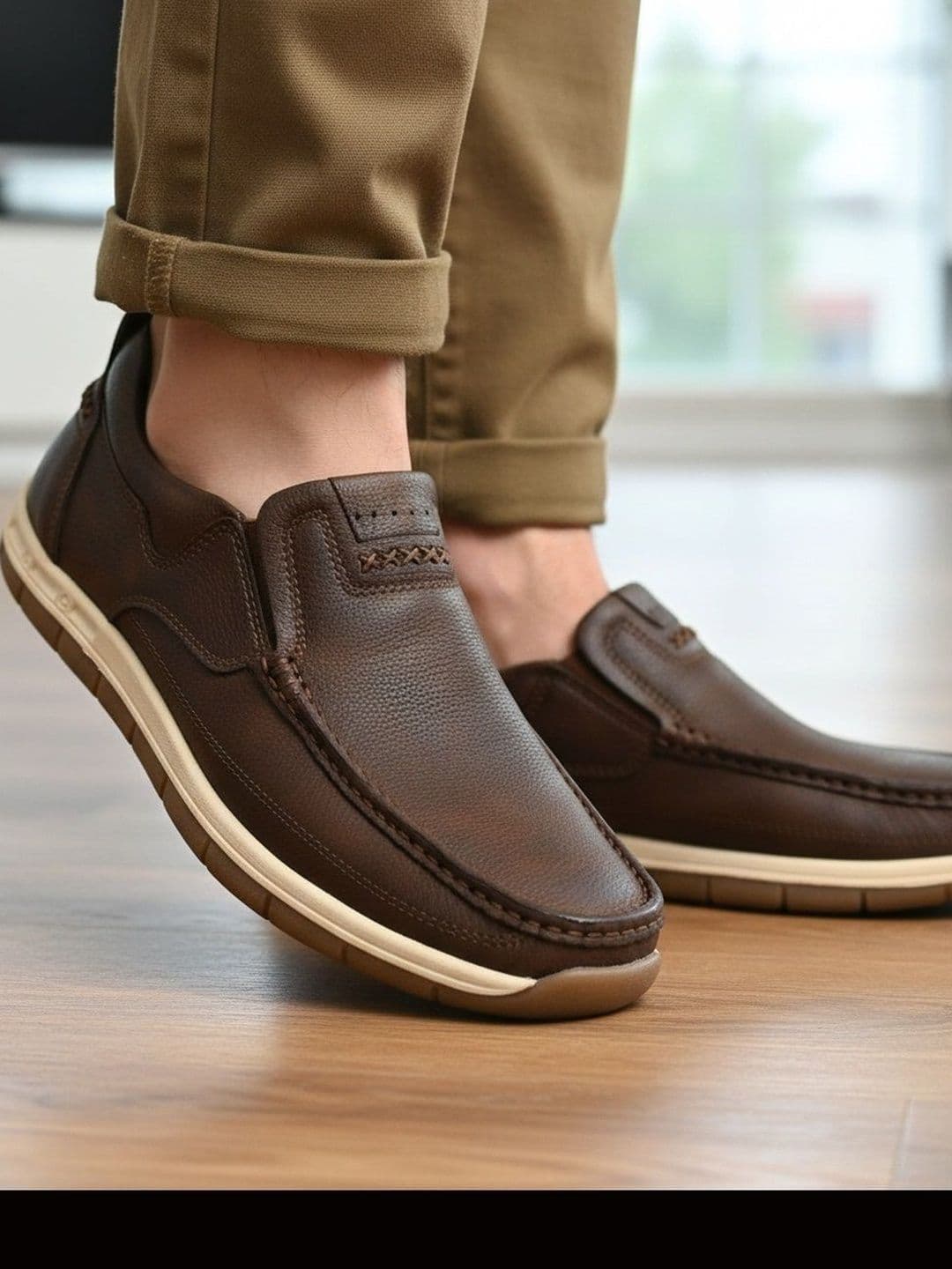 Killer Men Textured Loafers