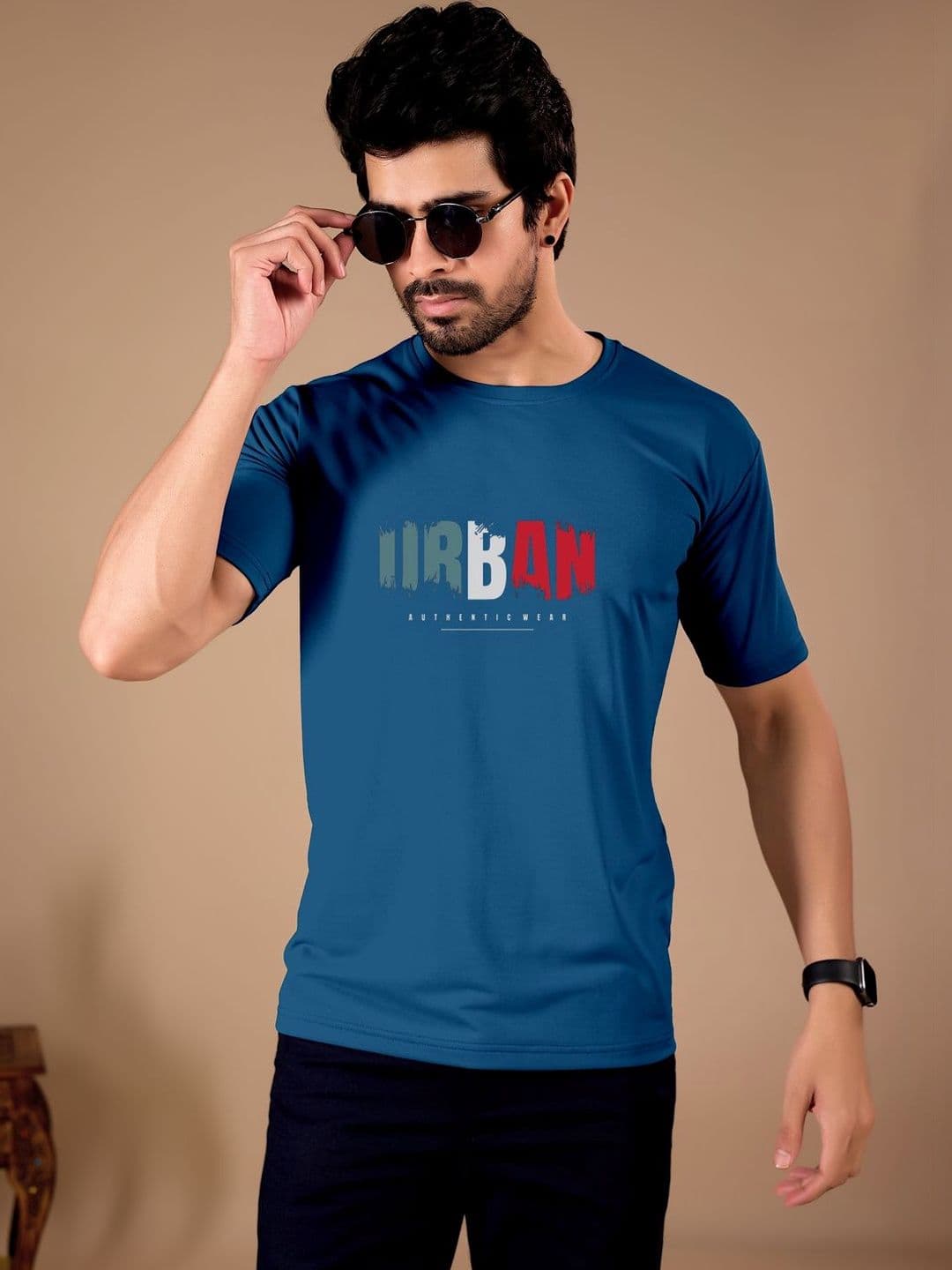 BAESD Men Typography Printed T-shirt