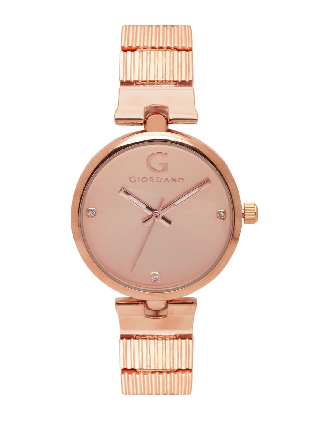 GIORDANO Women Rose Gold-Toned Analogue Watch A2058-44